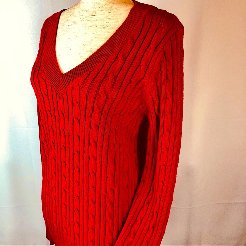 Chaps Classics extra large cable sweater